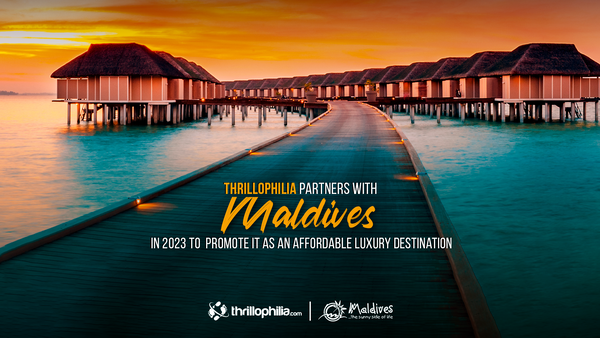 Thrillophilia Partners with Maldives in 2023 to promote it as an affordable luxury destination